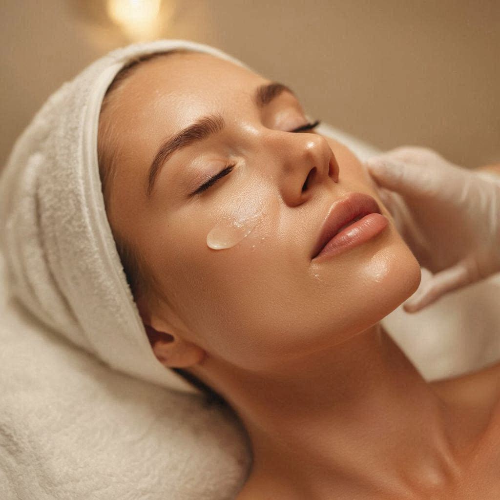 Facial treatment at ND Derma Med Spa