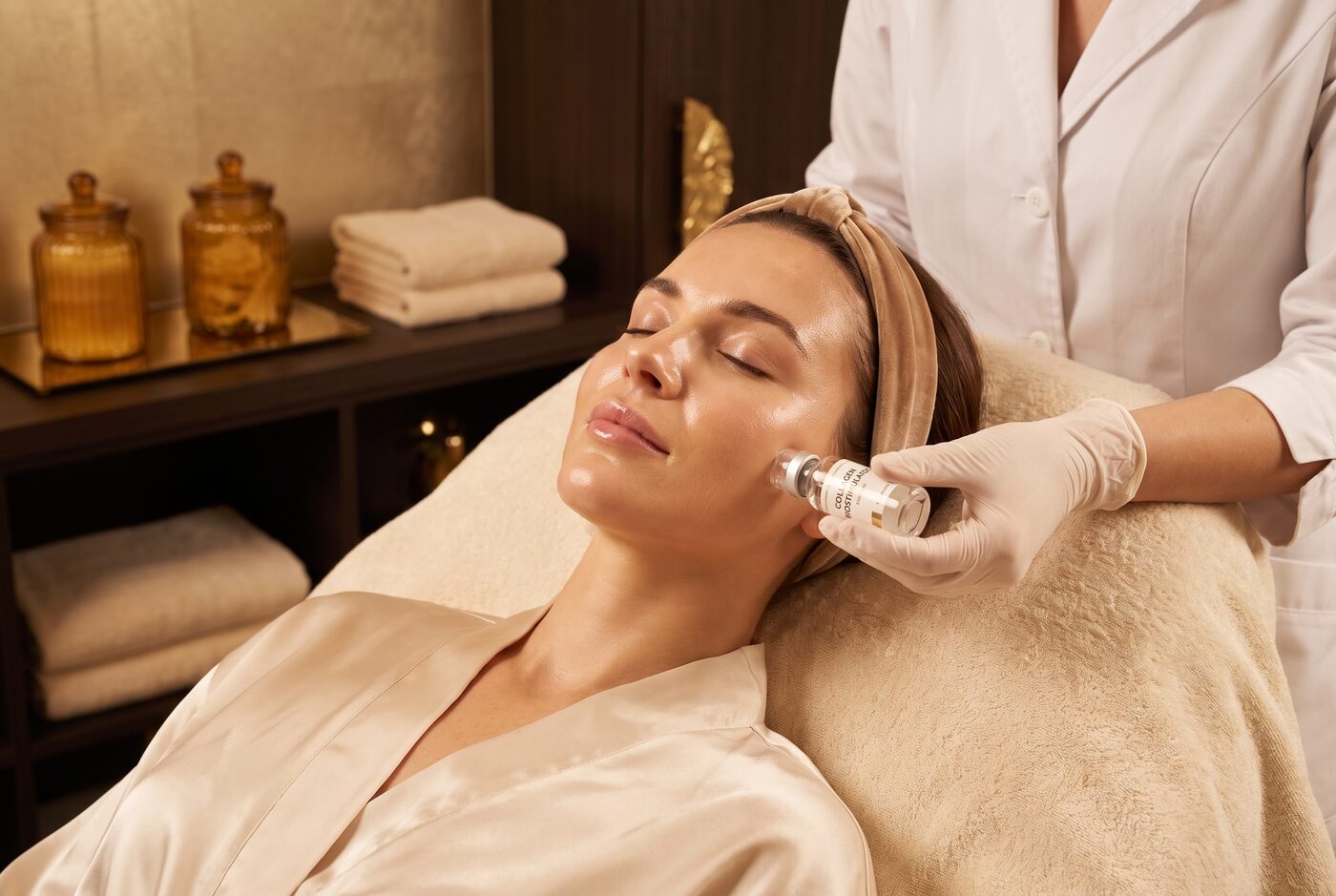 Collagen biostimulator treatment
